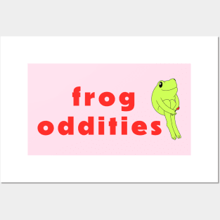 Frog Oddities Posters and Art